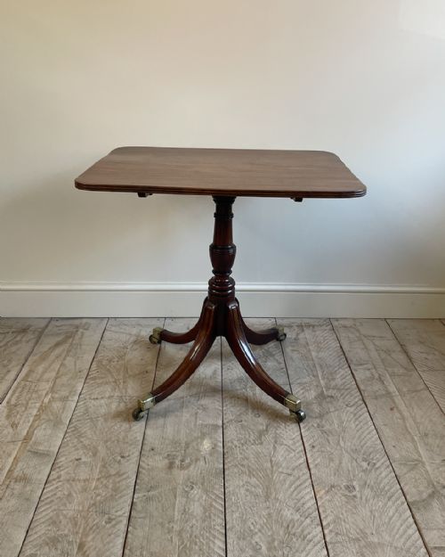 george iii mahogany lamp table - CATEGORY: ANTIQUE TABLES - DATED 18TH CENTURY