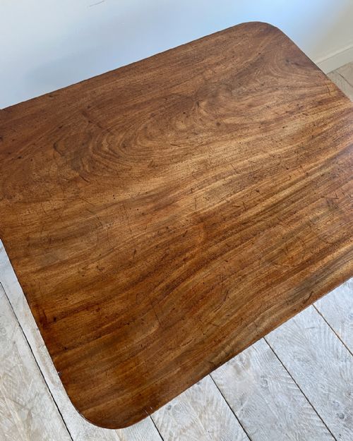 GEORGE III MAHOGANY LAMP TABLE - ADDITIONAL PHOTO 6