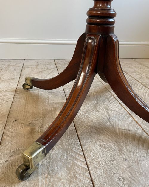 GEORGE III MAHOGANY LAMP TABLE - ADDITIONAL PHOTO 7