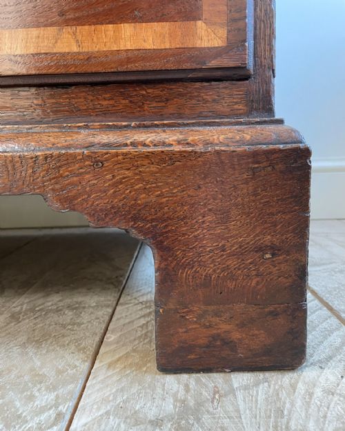 GEORGIAN OAK TALLBOY - ADDITIONAL PHOTO 5