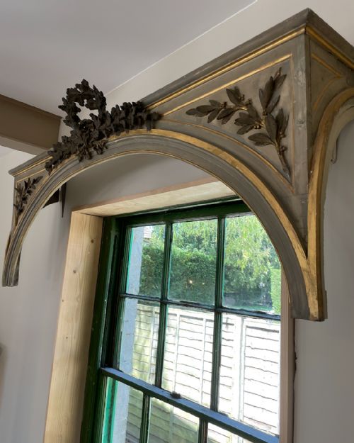 beautiful pair of early 19th century french pelmets - CATEGORY: ANTIQUE MISCELLANEOUS - DATED 19TH CENTURY