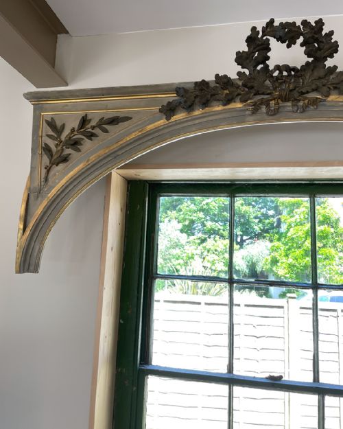 BEAUTIFUL PAIR OF EARLY 19TH CENTURY FRENCH PELMETS - ADDITIONAL PHOTO 6