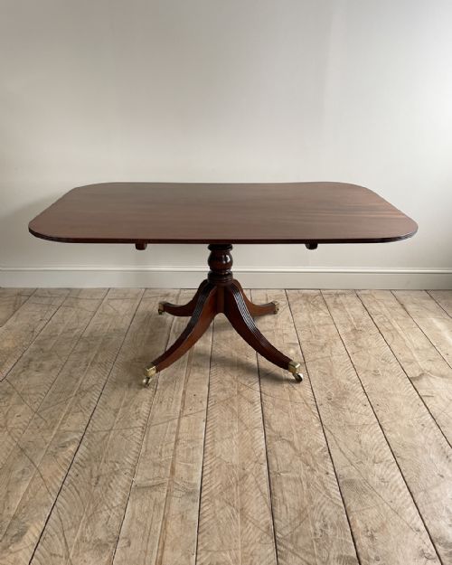 late regency mahogany breakfast table - CATEGORY: ANTIQUE TABLES - DATED REGENCY