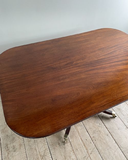 LATE REGENCY MAHOGANY BREAKFAST TABLE - ADDITIONAL PHOTO 2