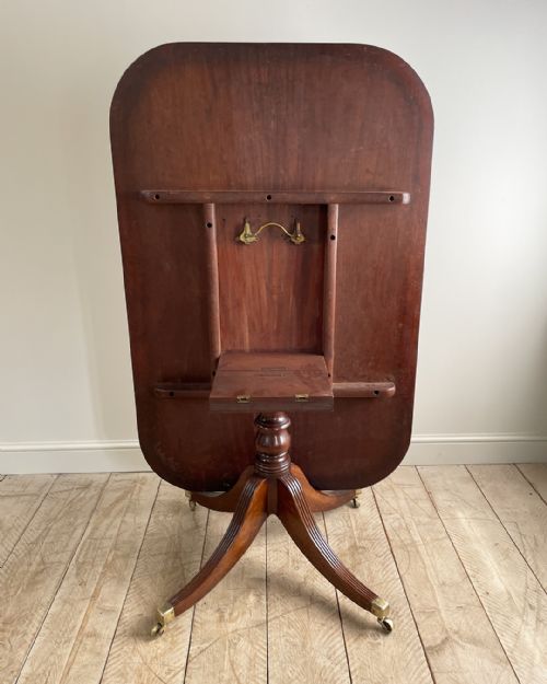 LATE REGENCY MAHOGANY BREAKFAST TABLE - ADDITIONAL PHOTO 7