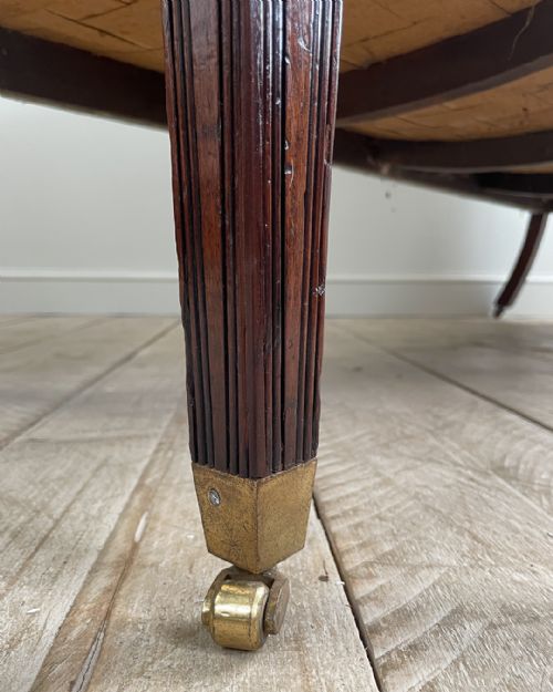 FINE GEORGE III MAHOGANY SETTEE - ADDITIONAL PHOTO 5