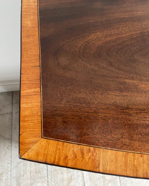 REGENCY BOWFRONT CHEST OF DRAWERS - ADDITIONAL PHOTO 9
