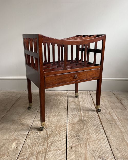 george iv mahogany canterbury - CATEGORY: ANTIQUE FURNITURE - DATED 19TH CENTURY