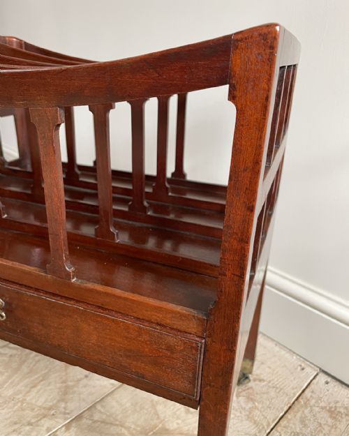 GEORGE IV MAHOGANY CANTERBURY - ADDITIONAL PHOTO 6