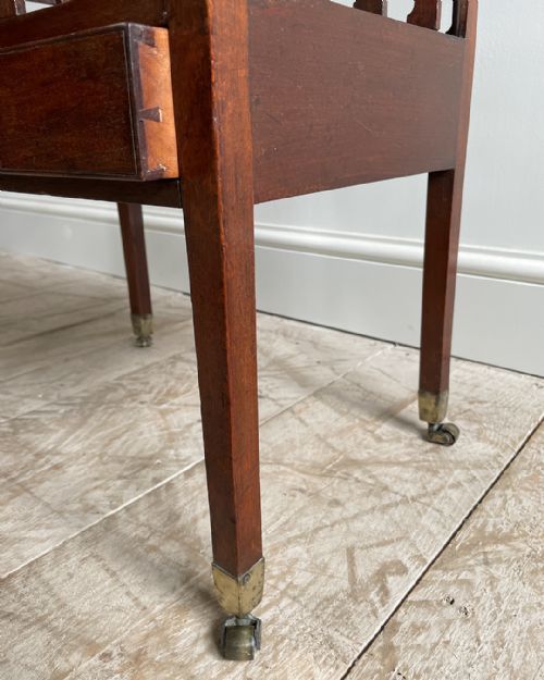 GEORGE IV MAHOGANY CANTERBURY - ADDITIONAL PHOTO 7