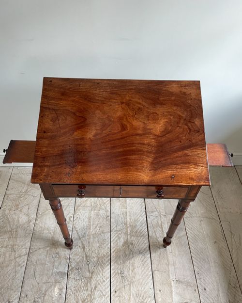 FINE QUALITY REGENCY MAHOGANY READING TABLE - ADDITIONAL PHOTO 5