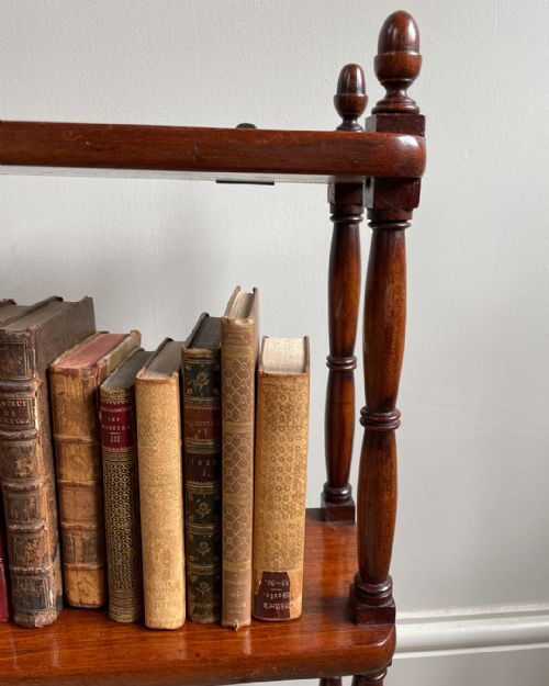 19TH CENTURY MAHOGANY WALL SHELVES - ADDITIONAL PHOTO 7
