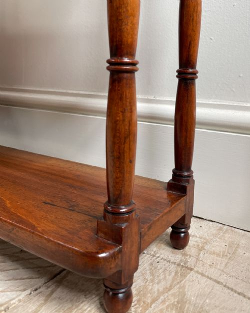 19TH CENTURY MAHOGANY WALL SHELVES - ADDITIONAL PHOTO 8