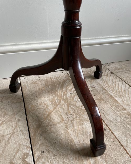 GEORGIAN MAHOGANY TRIPOD TABLE - ADDITIONAL PHOTO 4