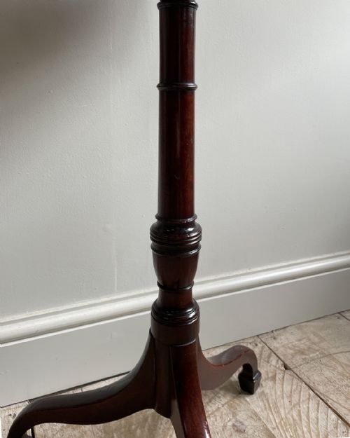 GEORGIAN MAHOGANY TRIPOD TABLE - ADDITIONAL PHOTO 6