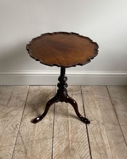 SUPERB QUALITY 18TH CENTURY MAHOGANY URN STAND - ADDITIONAL PHOTO 2