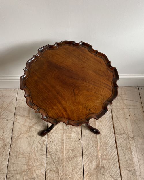SUPERB QUALITY 18TH CENTURY MAHOGANY URN STAND - ADDITIONAL PHOTO 3
