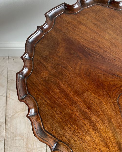 SUPERB QUALITY 18TH CENTURY MAHOGANY URN STAND - ADDITIONAL PHOTO 4