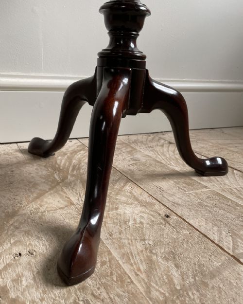 SUPERB QUALITY 18TH CENTURY MAHOGANY URN STAND - ADDITIONAL PHOTO 7