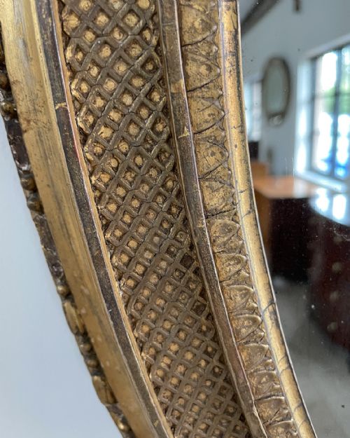 SPECTACULAR LARGE GILT GIRANDOLE MIRROR - ADDITIONAL PHOTO 7