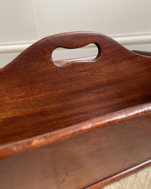 19TH CENTURY MAHOGANY CUTLERY TRAY - ADDITIONAL PHOTO 2