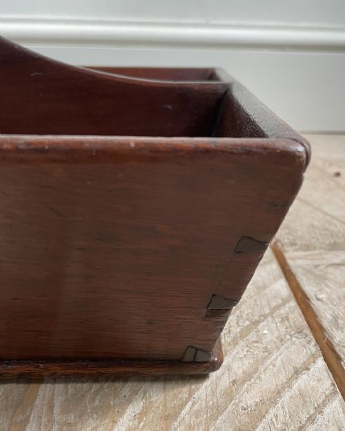 19TH CENTURY MAHOGANY CUTLERY TRAY - ADDITIONAL PHOTO 5
