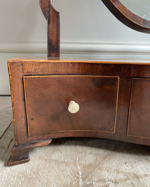 GEORGIAN MAHOGANY TOILET MIRROR - ADDITIONAL PHOTO 7