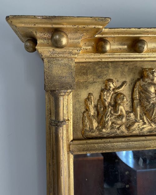 FINE QUALITY EARLY 19TH CENTURY GILTWOOD PIER MIRROR - ADDITIONAL PHOTO 3