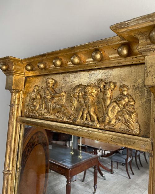 FINE QUALITY EARLY 19TH CENTURY GILTWOOD PIER MIRROR - ADDITIONAL PHOTO 5