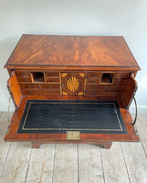 GEORGIAN MAHOGANY SECRETAIRE CHEST OF DRAWERS - ADDITIONAL PHOTO 2