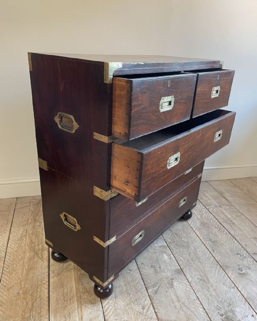 19TH CENTURY MILITARY CHEST - ADDITIONAL PHOTO 2