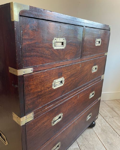 19TH CENTURY MILITARY CHEST - ADDITIONAL PHOTO 3