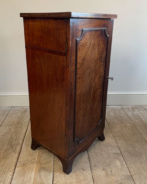 PAIR OF GEORGIAN MAHOGANY PEDESTAL CABINETS - ADDITIONAL PHOTO 5