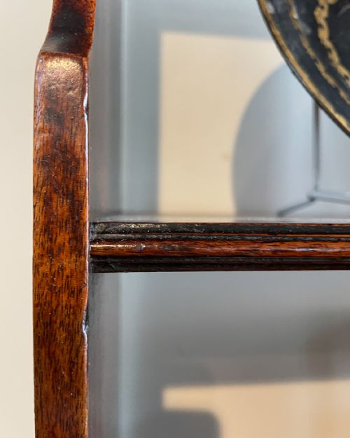 LOVELY SET OF 19TH MAHOGANY SHELVES - ADDITIONAL PHOTO 3
