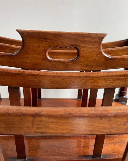 GEORGE IV MAHOGANY CANTERBURY - ADDITIONAL PHOTO 8