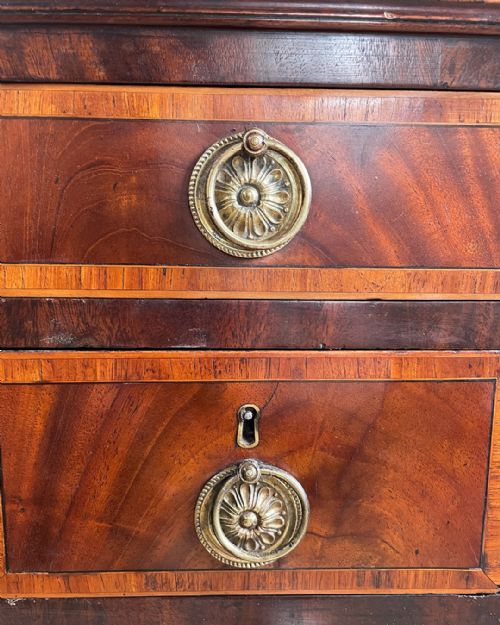 FINE QUALITY GEORGE III MAHOGANY ROLL TOP DESK - ADDITIONAL PHOTO 7