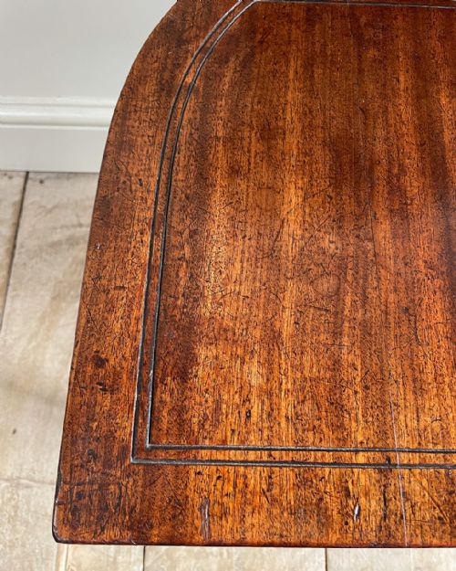 PAIR OF GEORGE IV MAHOGANY HALL CHAIRS - ADDITIONAL PHOTO 9