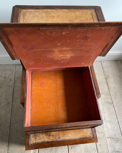 GEORGE IV MAHOGANY LIBRARY STEPS - ADDITIONAL PHOTO 7