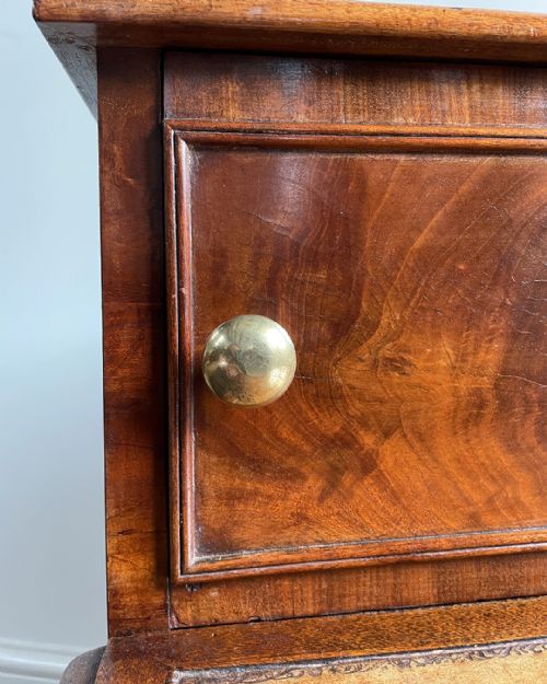 GEORGE IV MAHOGANY LIBRARY STEPS - ADDITIONAL PHOTO 9