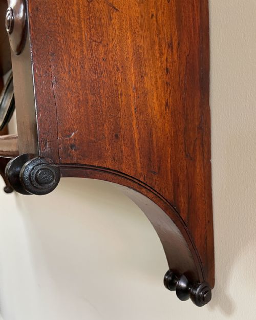 19TH CENTURY MAHOGANY WALL SHELVES - ADDITIONAL PHOTO 3