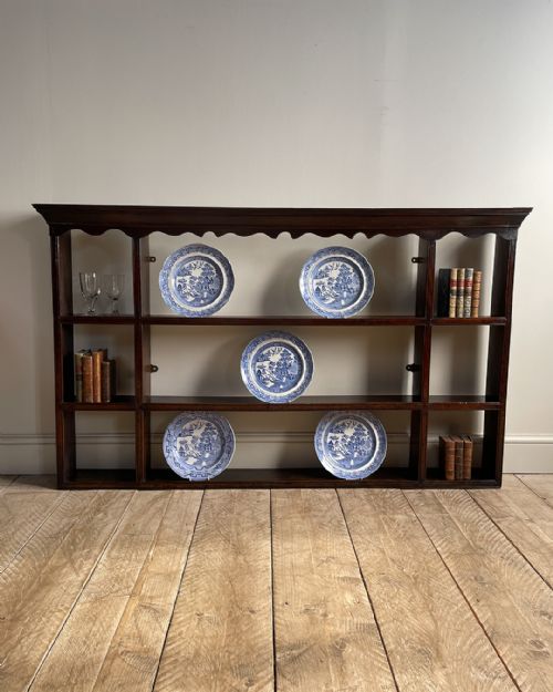GEORGIAN OAK DELFT RACK - ADDITIONAL PHOTO 1