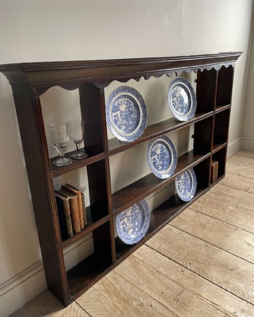 GEORGIAN OAK DELFT RACK - ADDITIONAL PHOTO 2