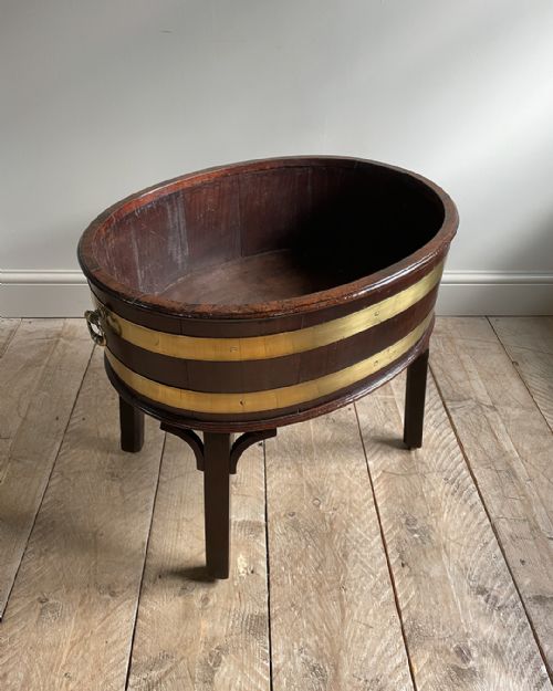 GEORGE III MAHOGANY WINE COOLER - ADDITIONAL PHOTO 1