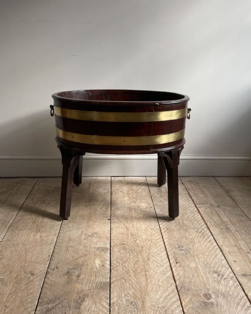 GEORGE III MAHOGANY WINE COOLER - ADDITIONAL PHOTO 2