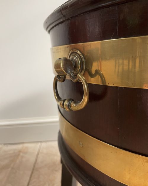 GEORGE III MAHOGANY WINE COOLER - ADDITIONAL PHOTO 5