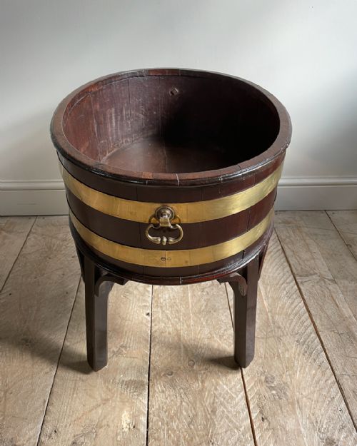 GEORGE III MAHOGANY WINE COOLER - ADDITIONAL PHOTO 6