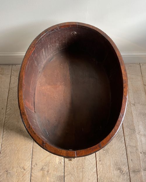 GEORGE III MAHOGANY WINE COOLER - ADDITIONAL PHOTO 7