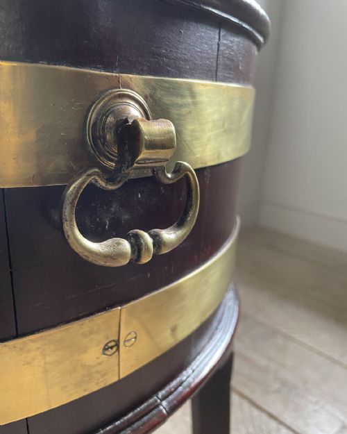 GEORGE III MAHOGANY WINE COOLER - ADDITIONAL PHOTO 8