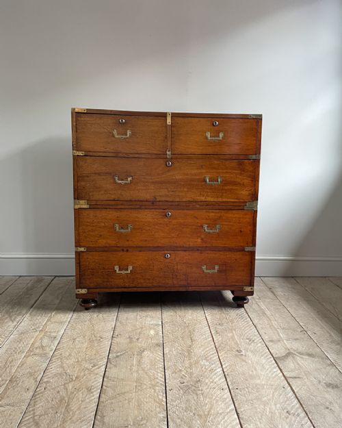 19TH CENTURY CAMPAIGN CHEST - ADDITIONAL PHOTO 3