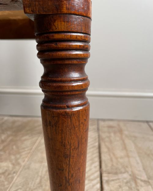 SET OF TEN REGENCY MAHOGANY CROSS BACK DINING CHAIRS - ADDITIONAL PHOTO 9